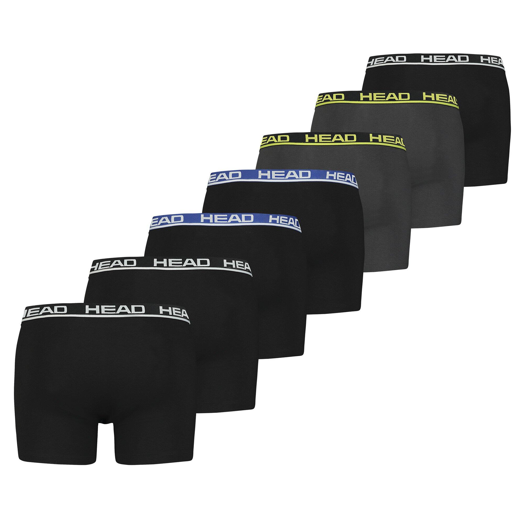 Boxershort Herren 7er Pack Figurbetont-HEAD BASIC BOXER TRUNKS 2/5