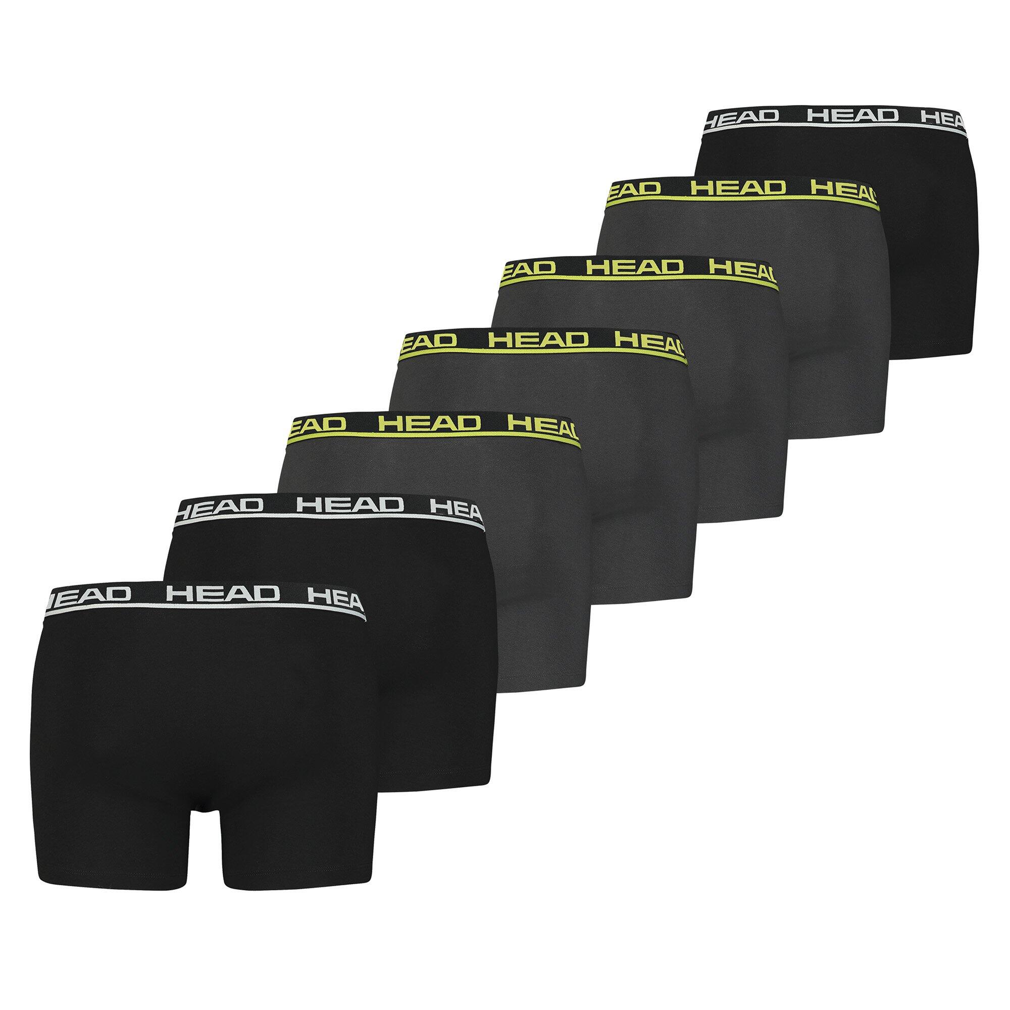 Boxershort Herren 7er Pack Figurbetont-HEAD BASIC BOXER TRUNKS 2/4