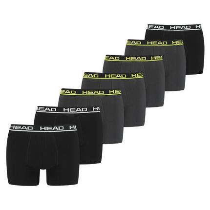 Boxershort Herren 7er Pack Figurbetont-HEAD BASIC BOXER TRUNKS