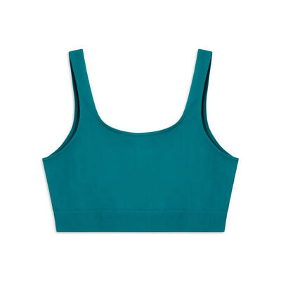 Top Sportivo Seamless con Fascia Sottoseno in costina