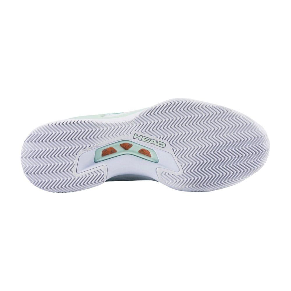 Chaussures Femme Head Sprint Pro 3.5 Clay 274173 Blanc Et Bleu 3/4