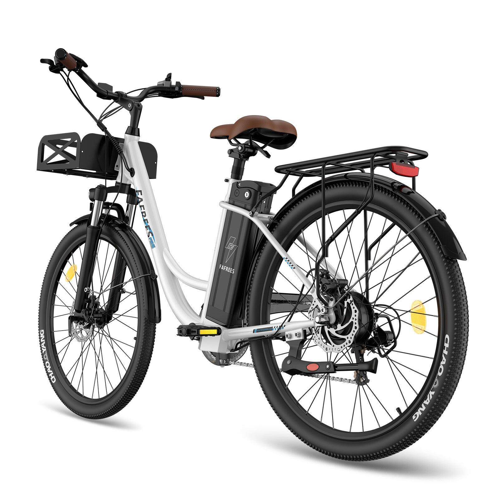 Bicicleta eléctrica FAFREES F26 Lasting 250W  36V20.3Ah Blanco 5/5