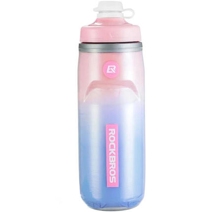 Bidon rowerowy termiczny z zatyczką Rockbros 620ml GR352
