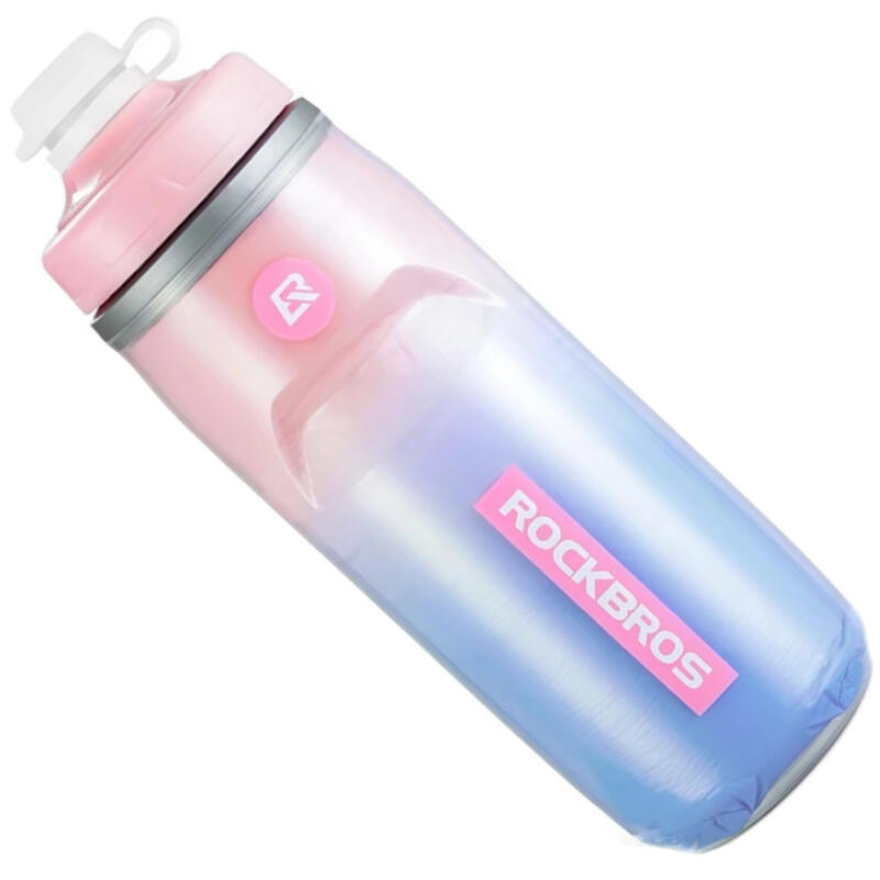 Bidon rowerowy termiczny z zatyczką Rockbros 620ml GR352 2/6
