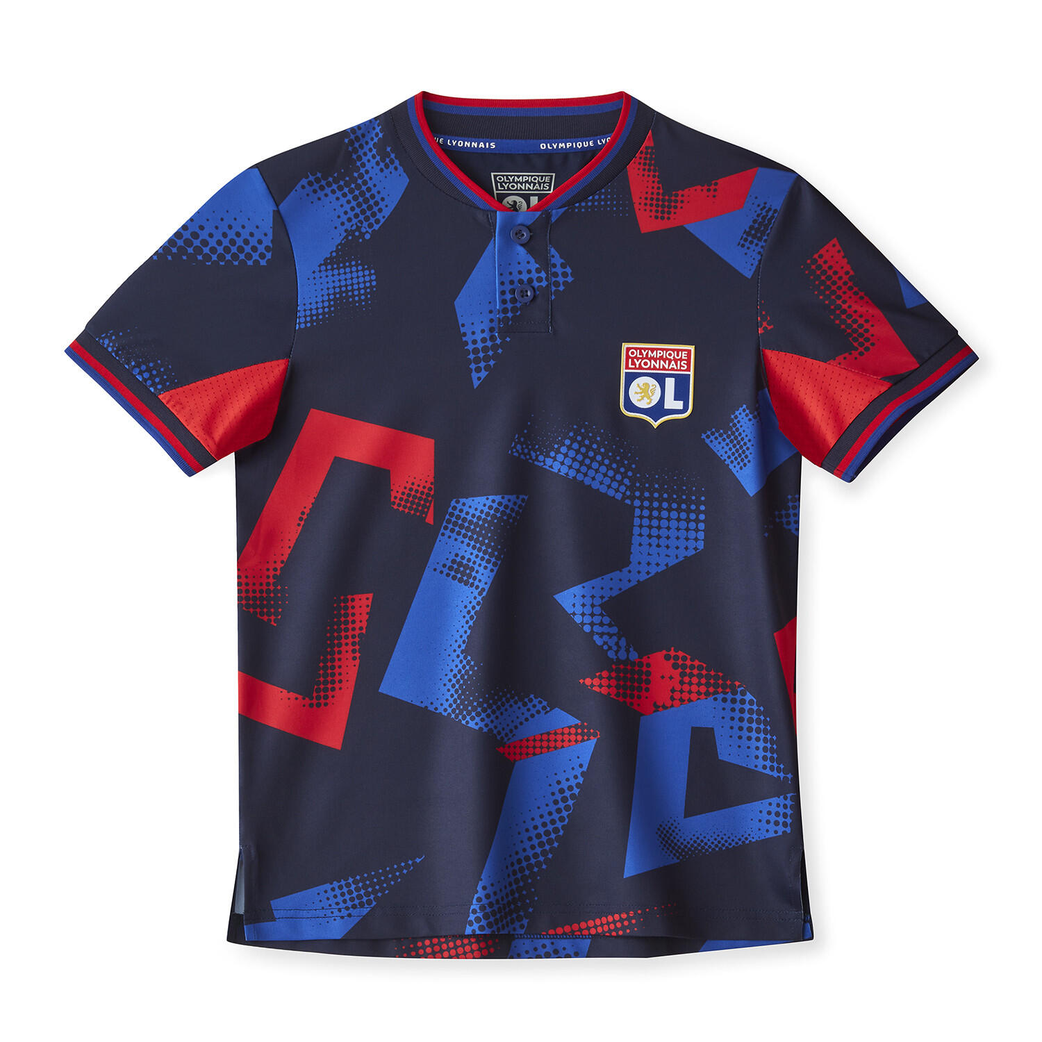 Polo Entraînement Fusion Bleu Marine Enfant 1/5