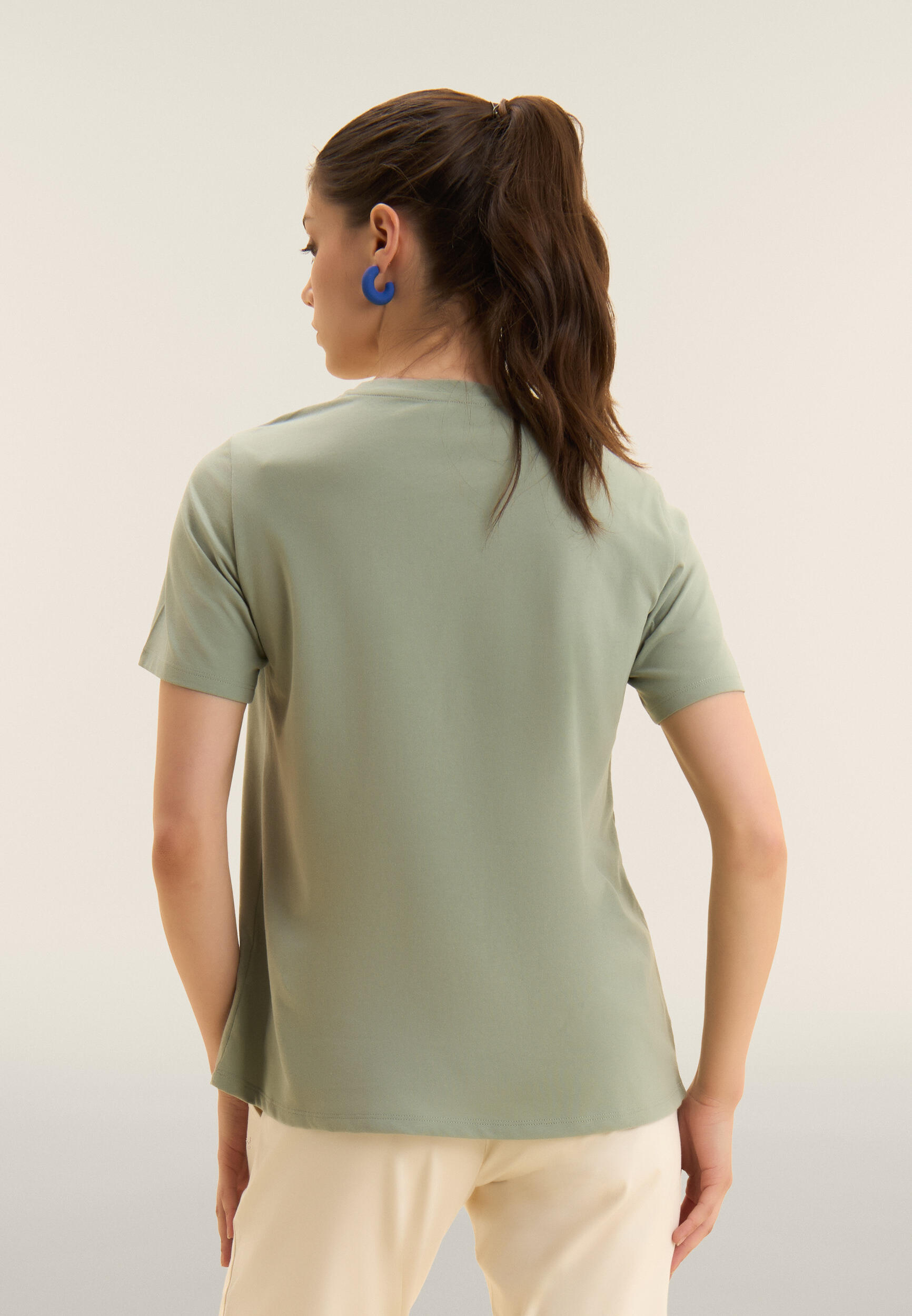 T-shirt Manica Corta con Logo FREDDY Olografico 3/4