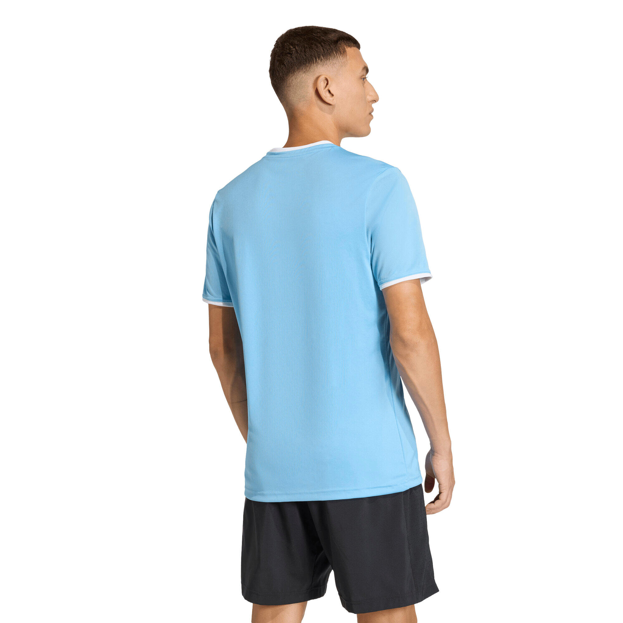 Camiseta adidas Entrada 26 hombre, corte ajustado, Climacool 4/7