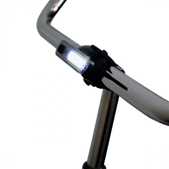 Dresco Faro anteriore COB LED USB ricaricabile 60 lumen nero. 2/7