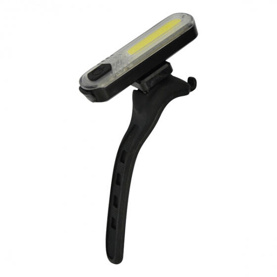 Dresco Faro anteriore COB LED USB ricaricabile 60 lumen nero. 6/7