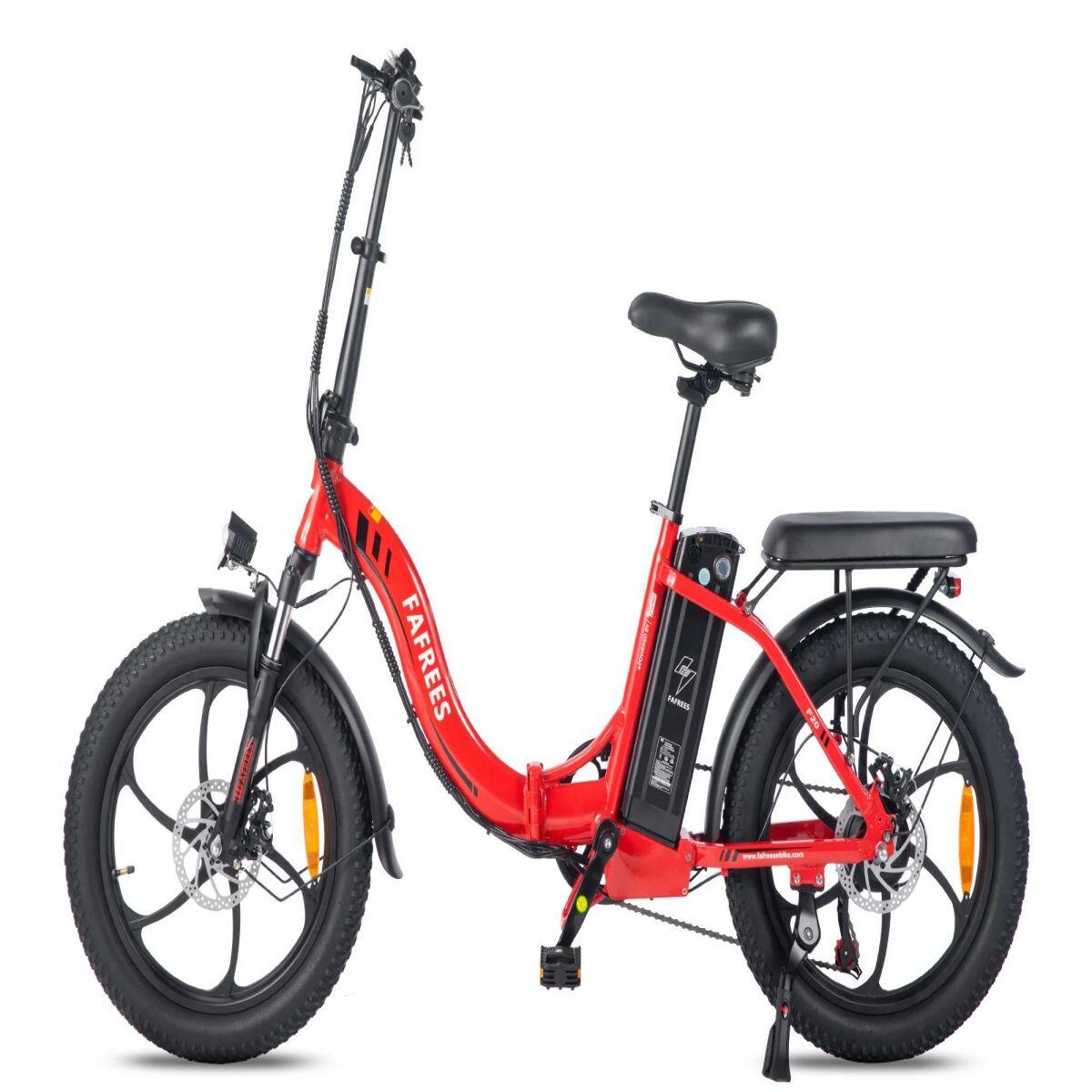 Bicicleta Eléctrica FAFREES F20 250W  576WH Roja 3/5