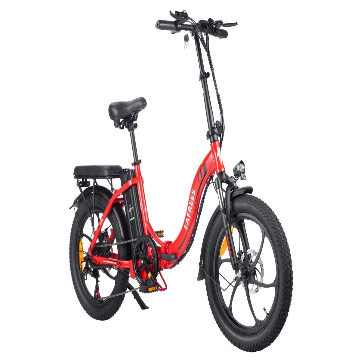 Bicicleta Eléctrica FAFREES F20 250W  576WH Roja 2/5