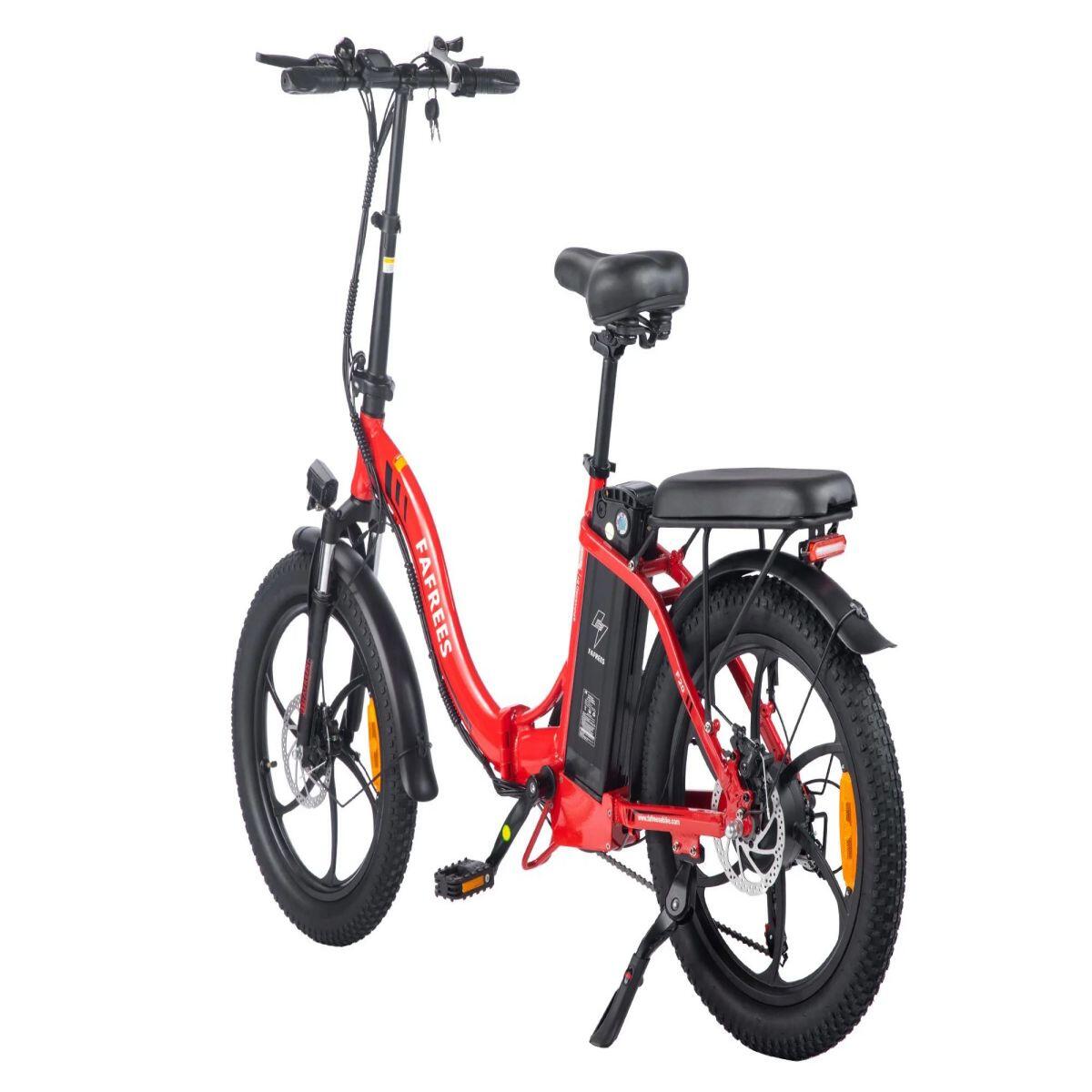 Bicicleta Eléctrica FAFREES F20 250W  576WH Roja 5/5