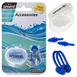 Pince-nez et bouchons d'oreilles Sportx junior