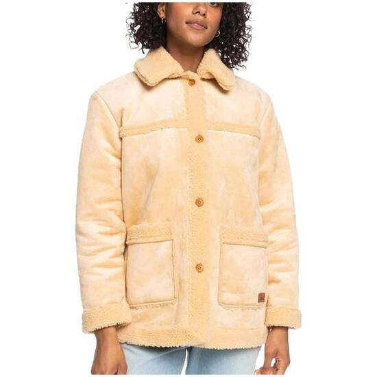Roxy Sherpa Aviator Damen Schafsfell Winterjacke