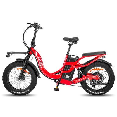 Fafrees f20 x-max elektrische fiets 750w 48v30ah rood