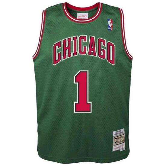 Maillot de basket Mitchell & ness modèle EN2B7BRE1-BULDR pour unisexe enfants
