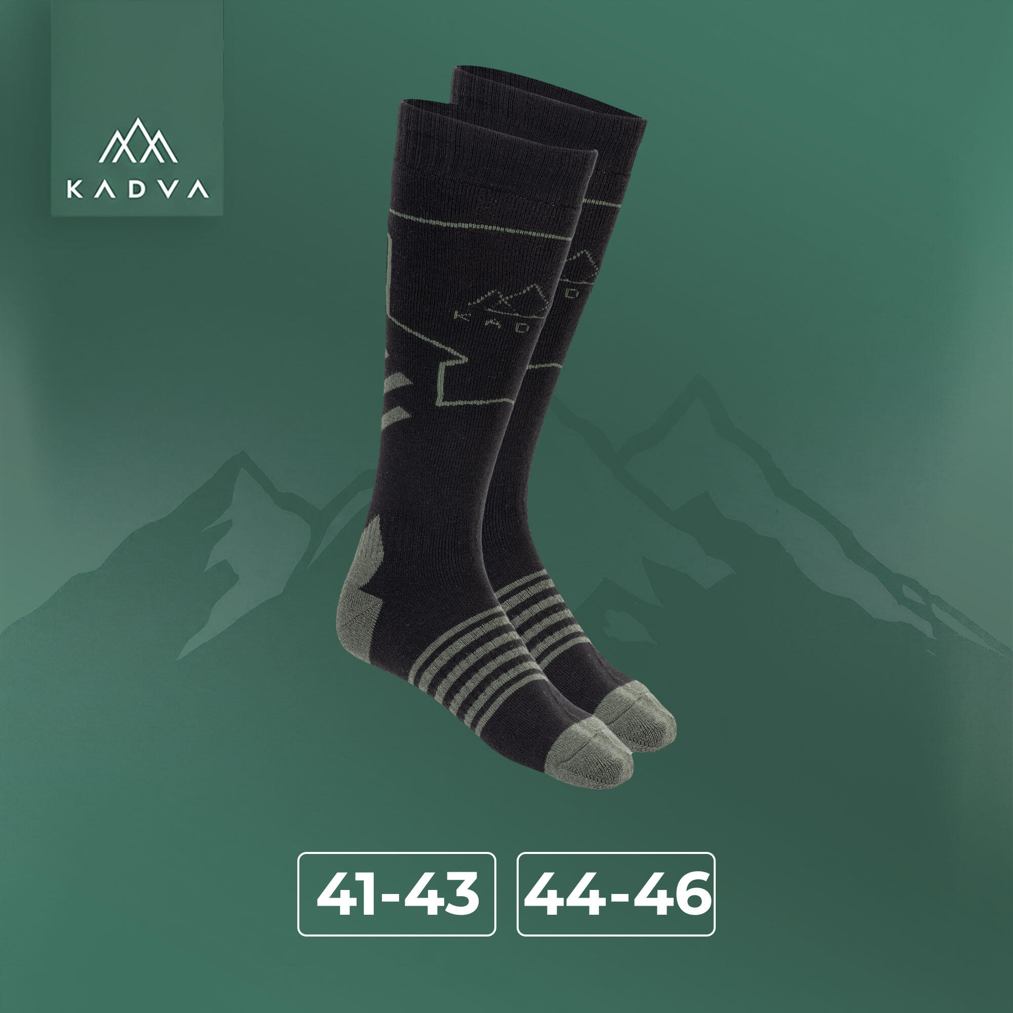 Meias de esqui KADVA Skio 2/6