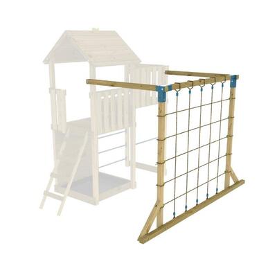Rete da arrampicata per area giochi SKYWOOD marrone FSC®