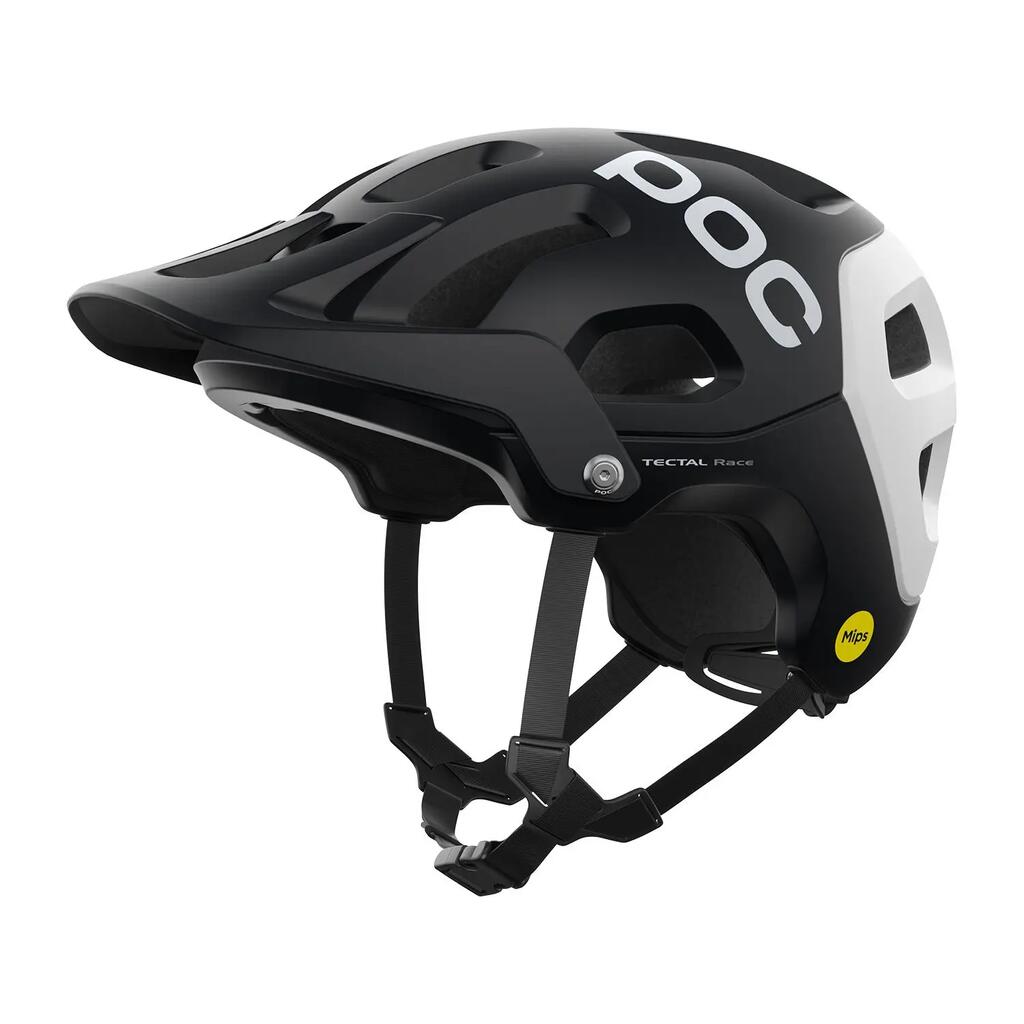 POC Tectal Race MIPS Helmet Black/Hydrogen White Matt