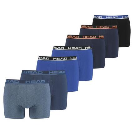 Boxershort Herren 7er Pack Figurbetont-HEAD BASIC BOXER TRUNKS