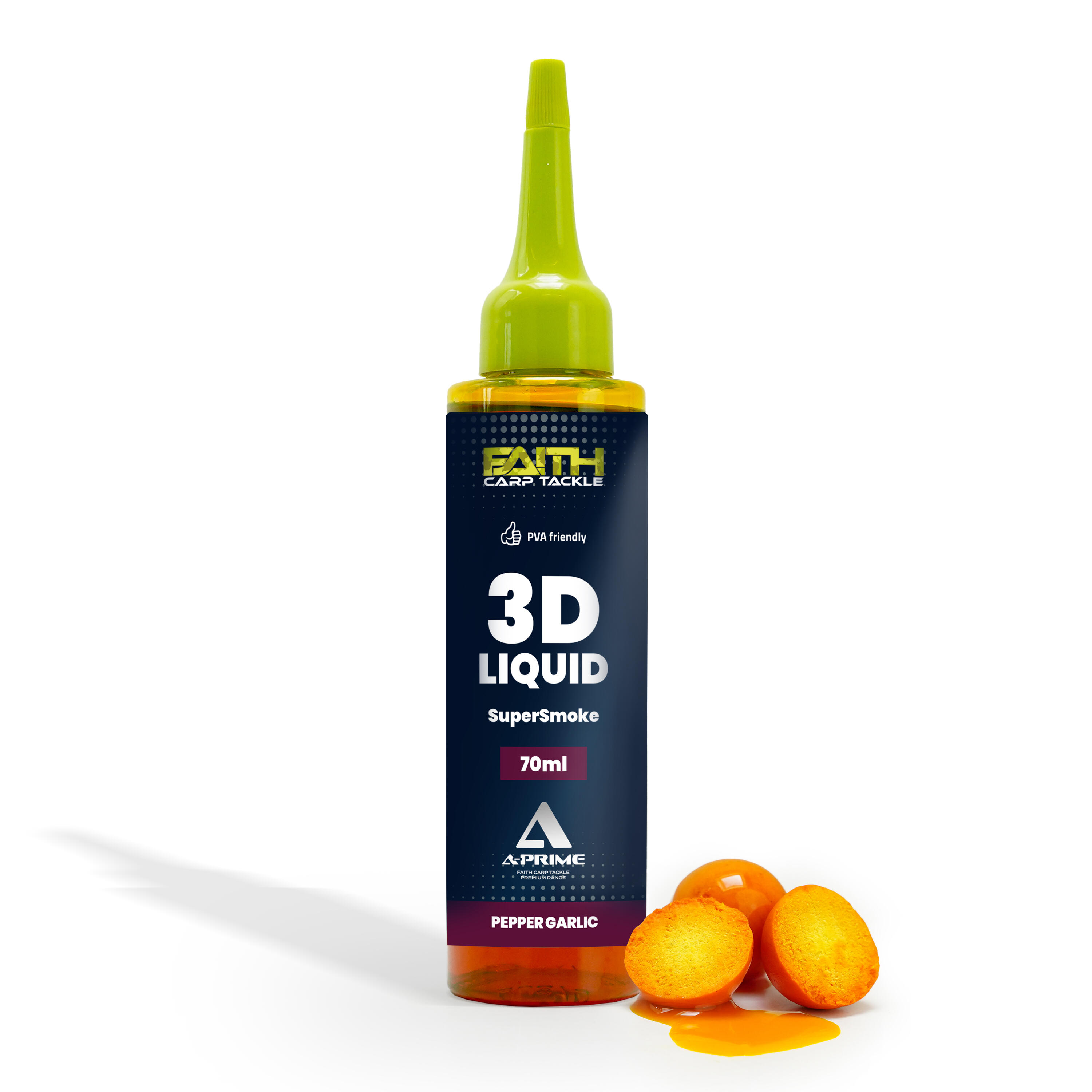 Pack de boilies A-Prime Garlic Pepper 4/4