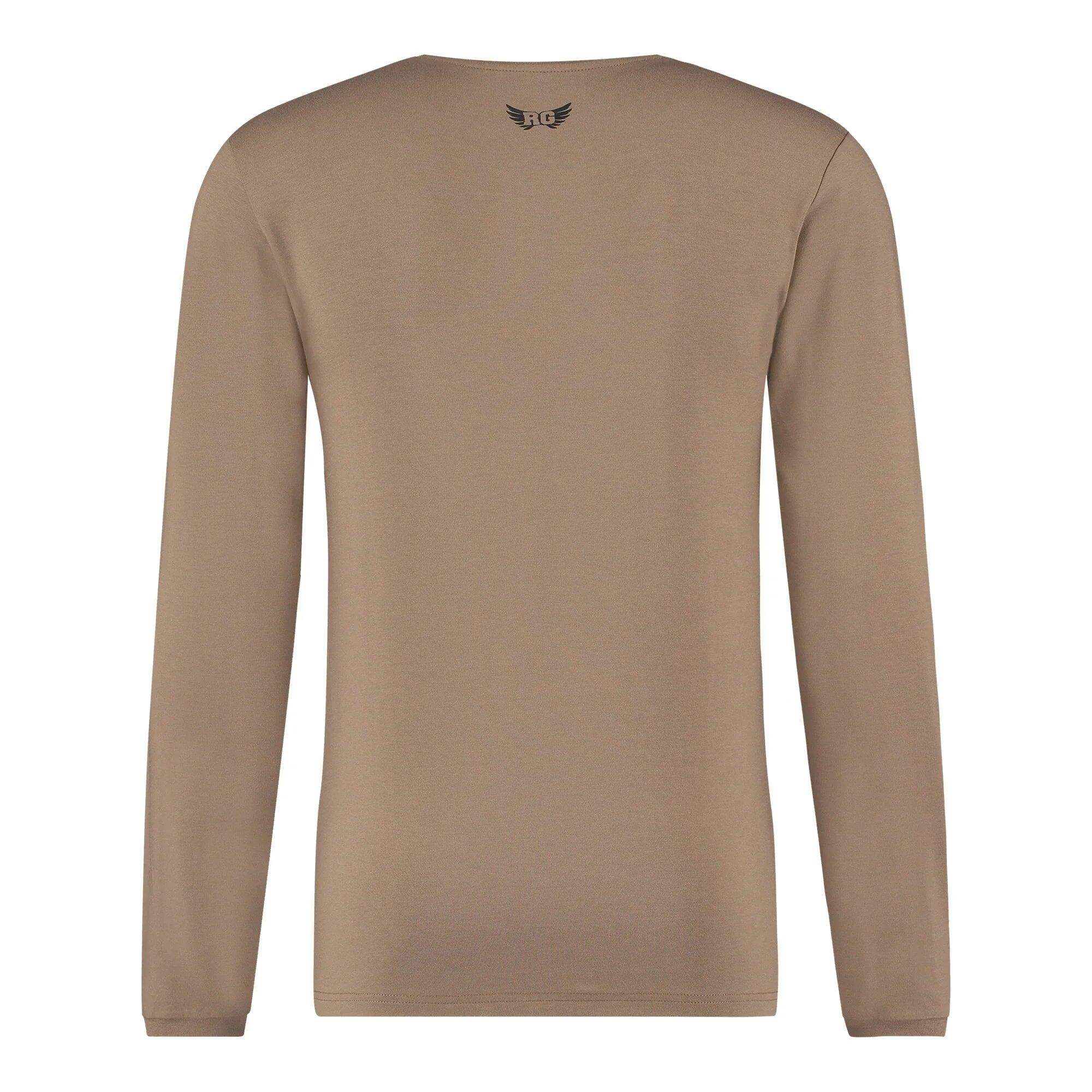 T-shirt Yoga Rudra Zen manches longues  - Inca Cacao - Renegade Guru 2/3