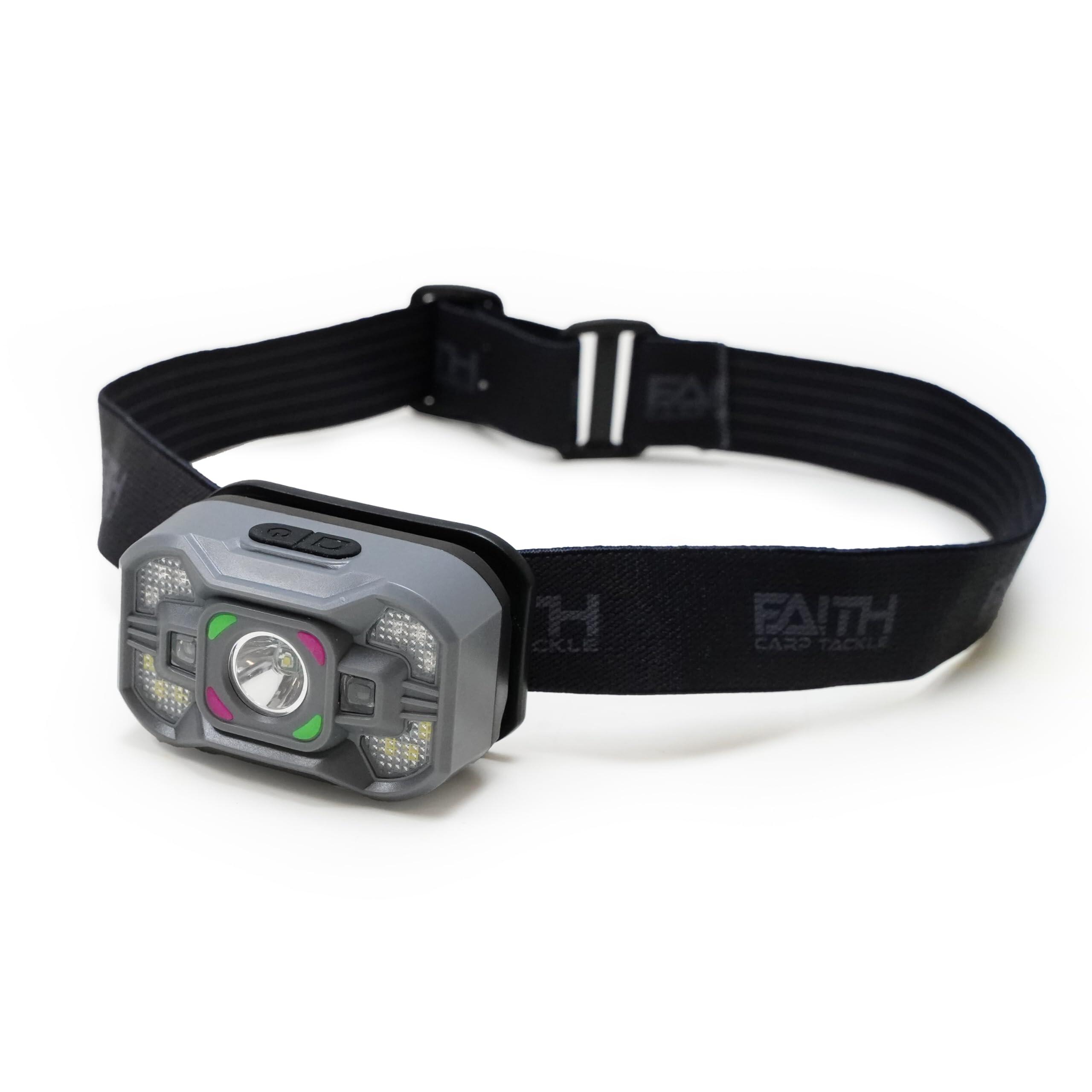 EXB-1 Lampada frontale ricaricabile 1000 lm + torcia RGB 6/7