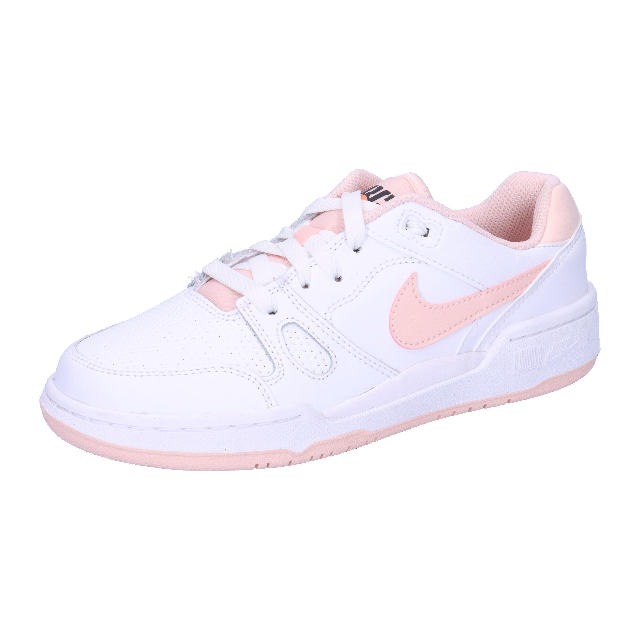 Chaussures pour fille Nike Full force low Blanc 1/7