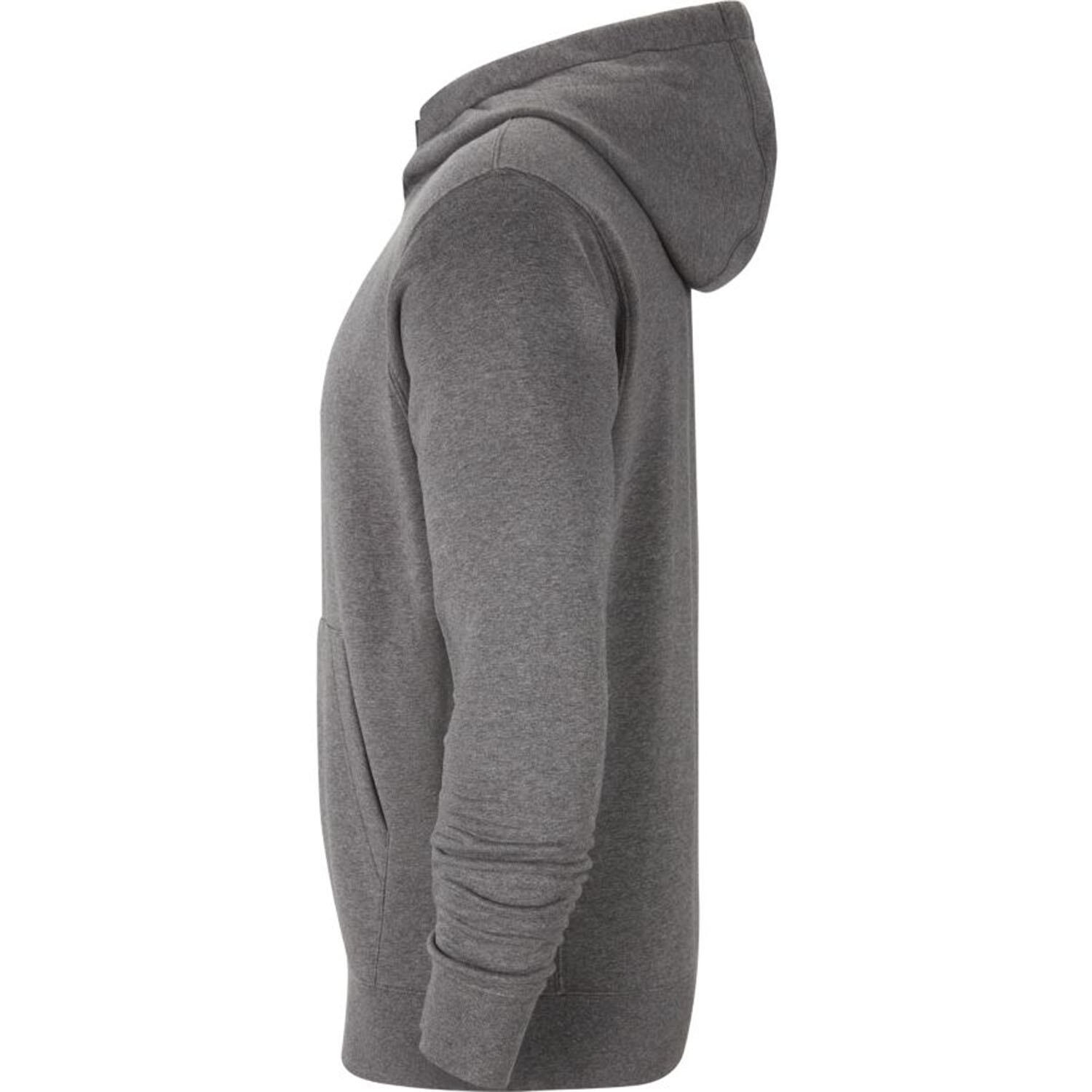 Felpa con cappuccio full zip junior ( fleece) nike grigio 3/3