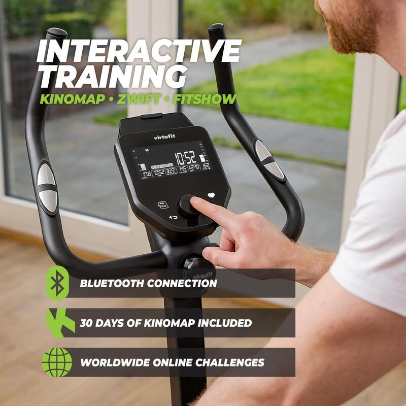 Bicicleta de exercitii VirtuFit HTR 2.0 Ergometer cu rezistenta magnetica