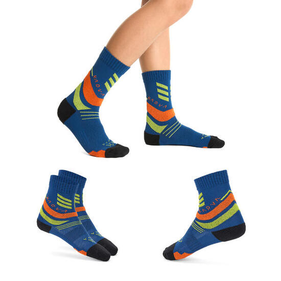 Chaussettes enfant KADVA Stride Coolmax 2 paires