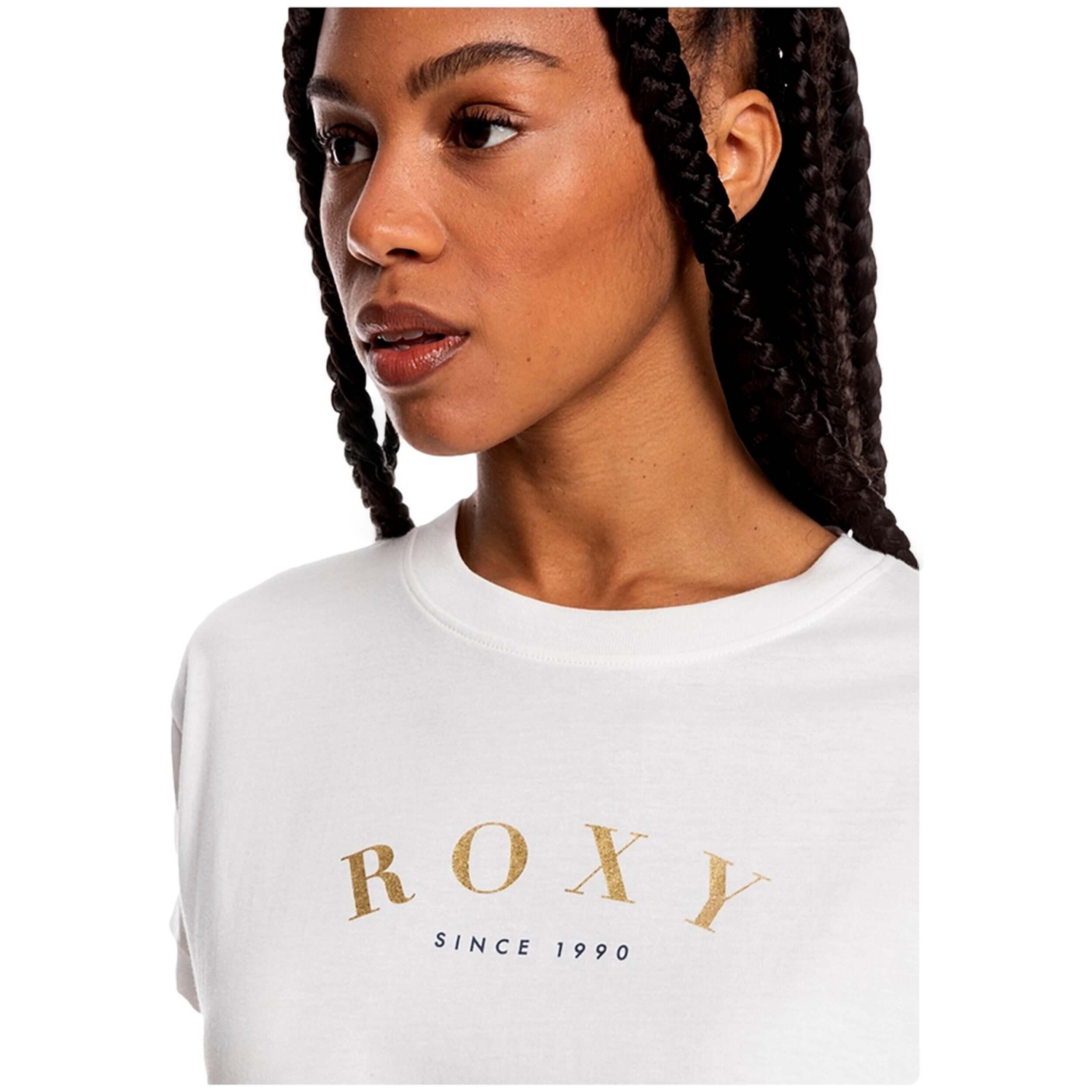 Maglia a maniche corte Roxy modello ERJZT05324-WBK0 per unisex ragazzi 3/3