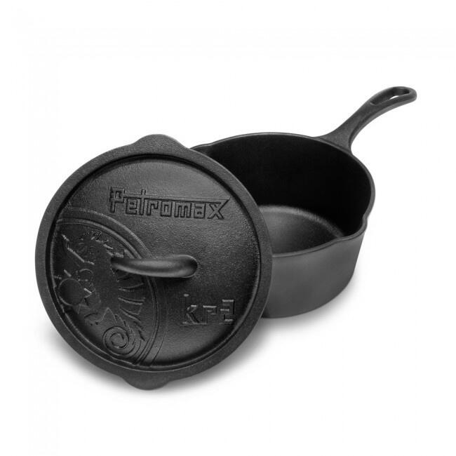 Petromax - Petromax Kr2 Casserole En Fonte Avec Couvercle (2 Litres) - Faitout - Noir - Taille Unique - Decathlon