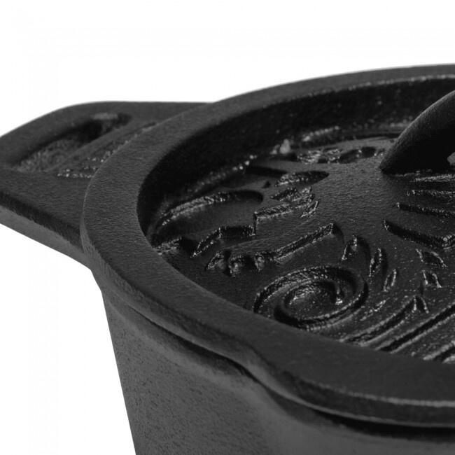Petromax KR2 Casseruola in ghisa con coperchio (2 litri) 6/7