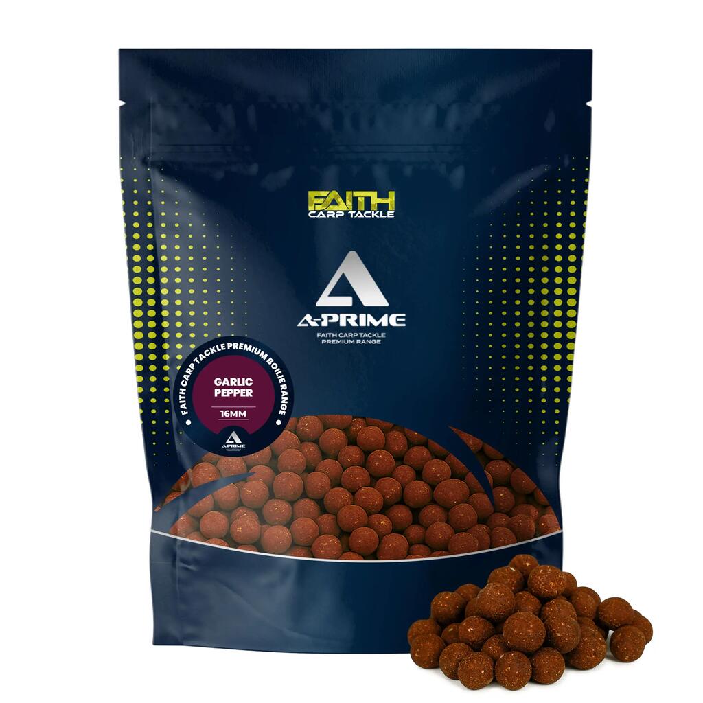 A-Prime Boilie - 5kg - 16mm - Garlic/Pepper