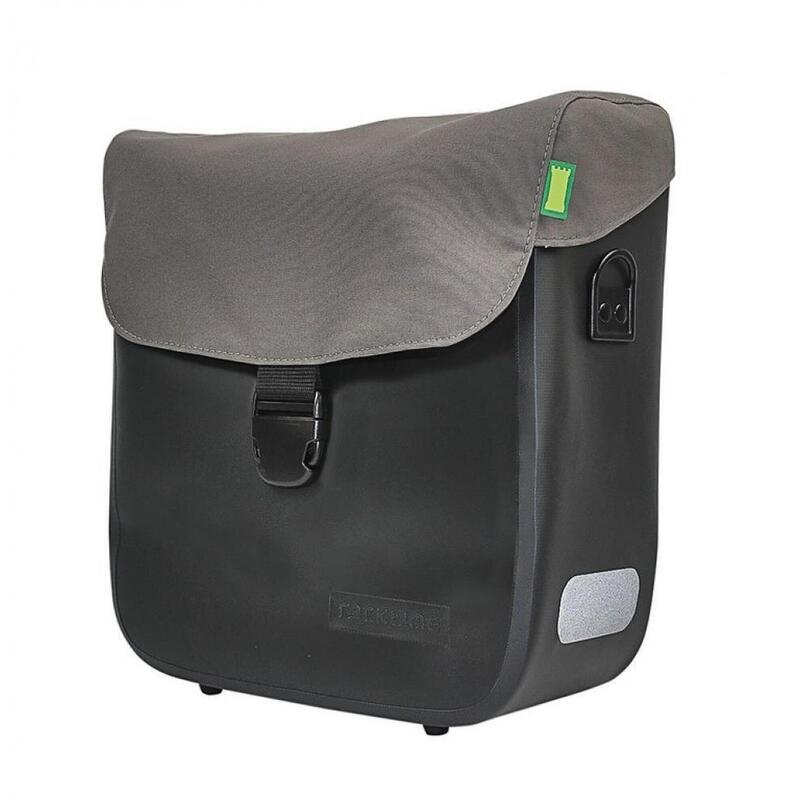 Racktime Tommy geantă tip pannier 15 l onyx negru/basalt gri