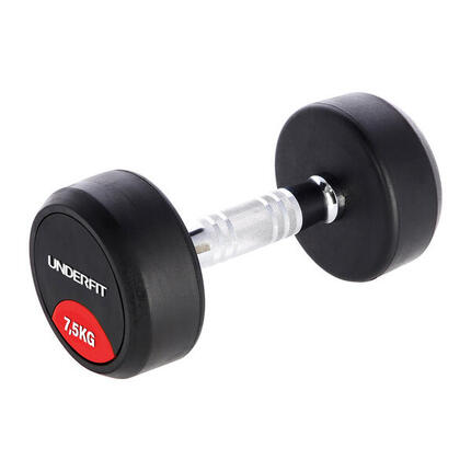 Hantla gumowana UNDERFIT do ćwiczeń siłowych fitness