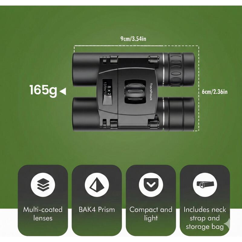 Binoclu compact – 8×21 BAK4 / FMC