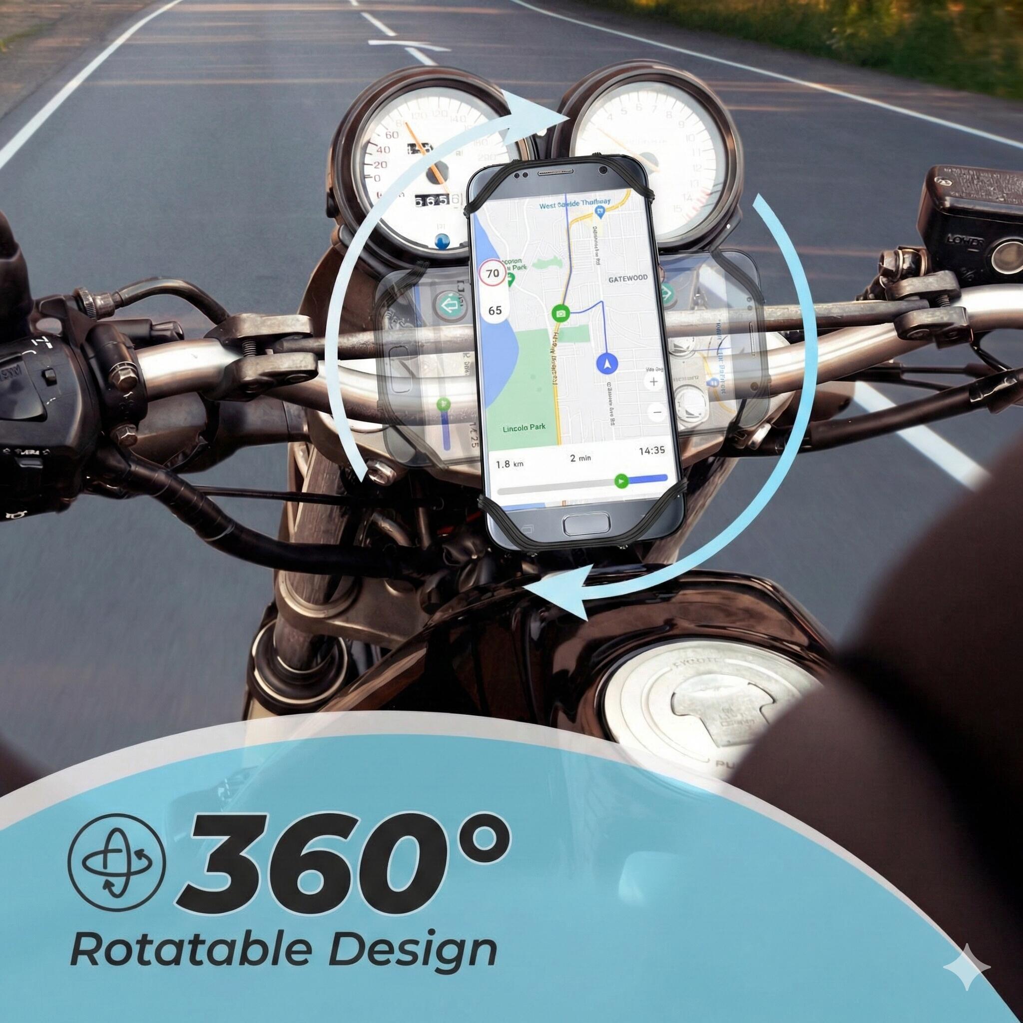 Fahrrad-Handyhalterung – Universell & 360° drehbar 5/7