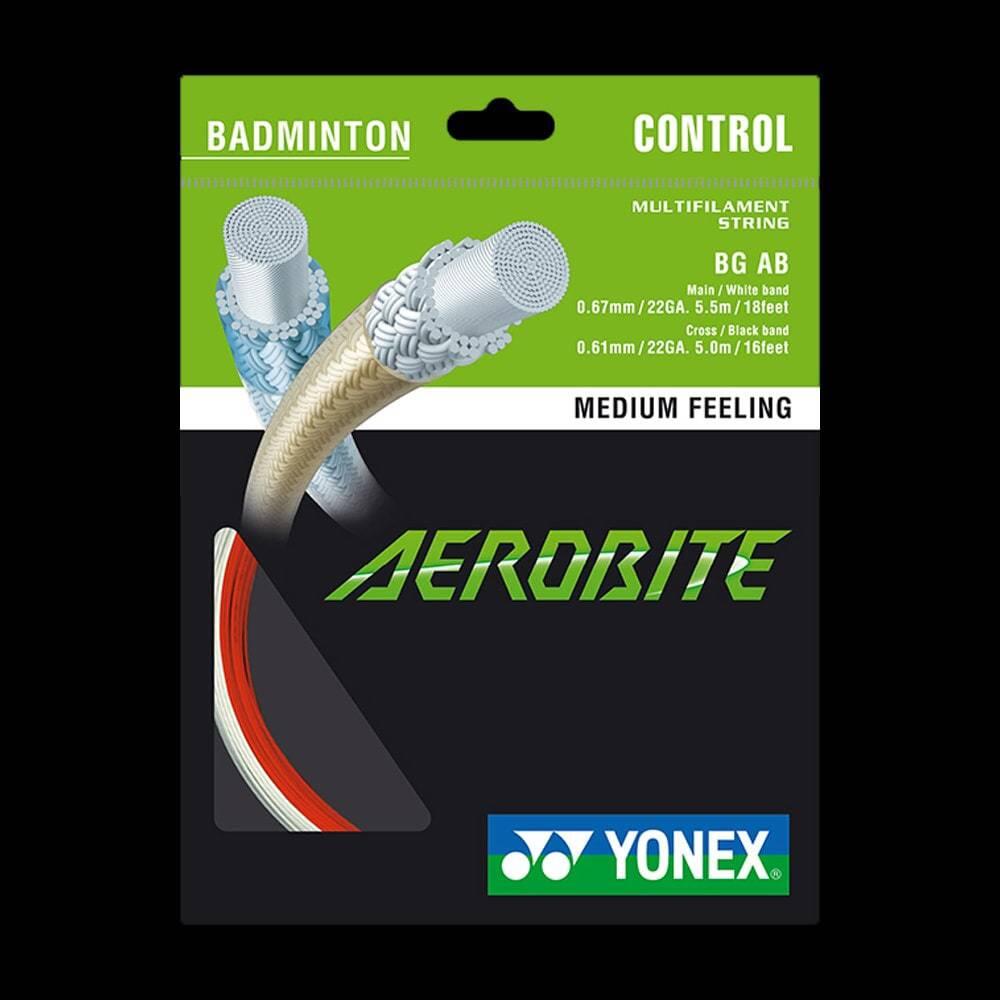 Yonex - Garniture Yonex Bgab - Cordage Raquette - Blanc|rouge - Taille Unique - Decathlon