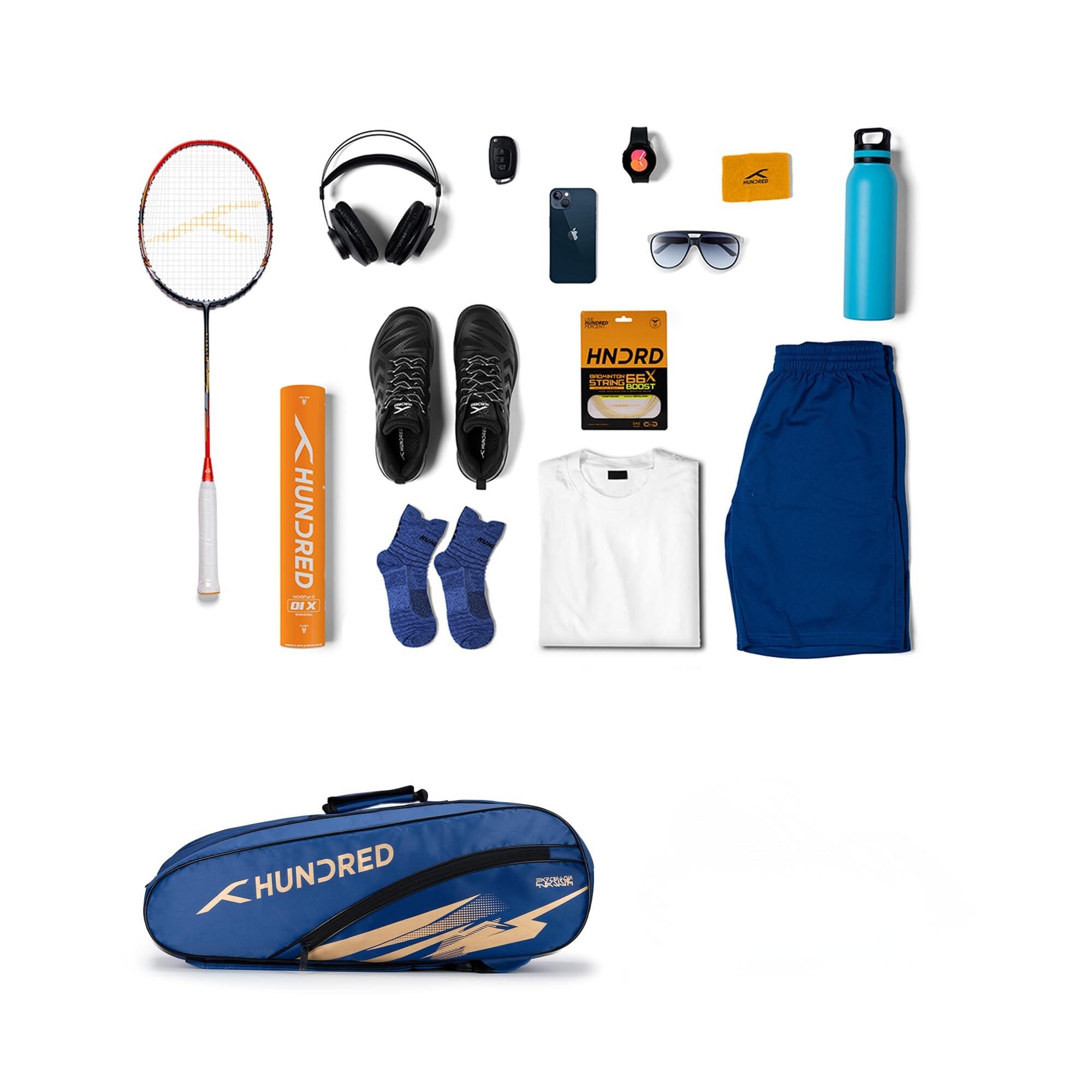 Badmintontasche - Cosmogear Groß geräumig für Schläger und Schuhe 5/7