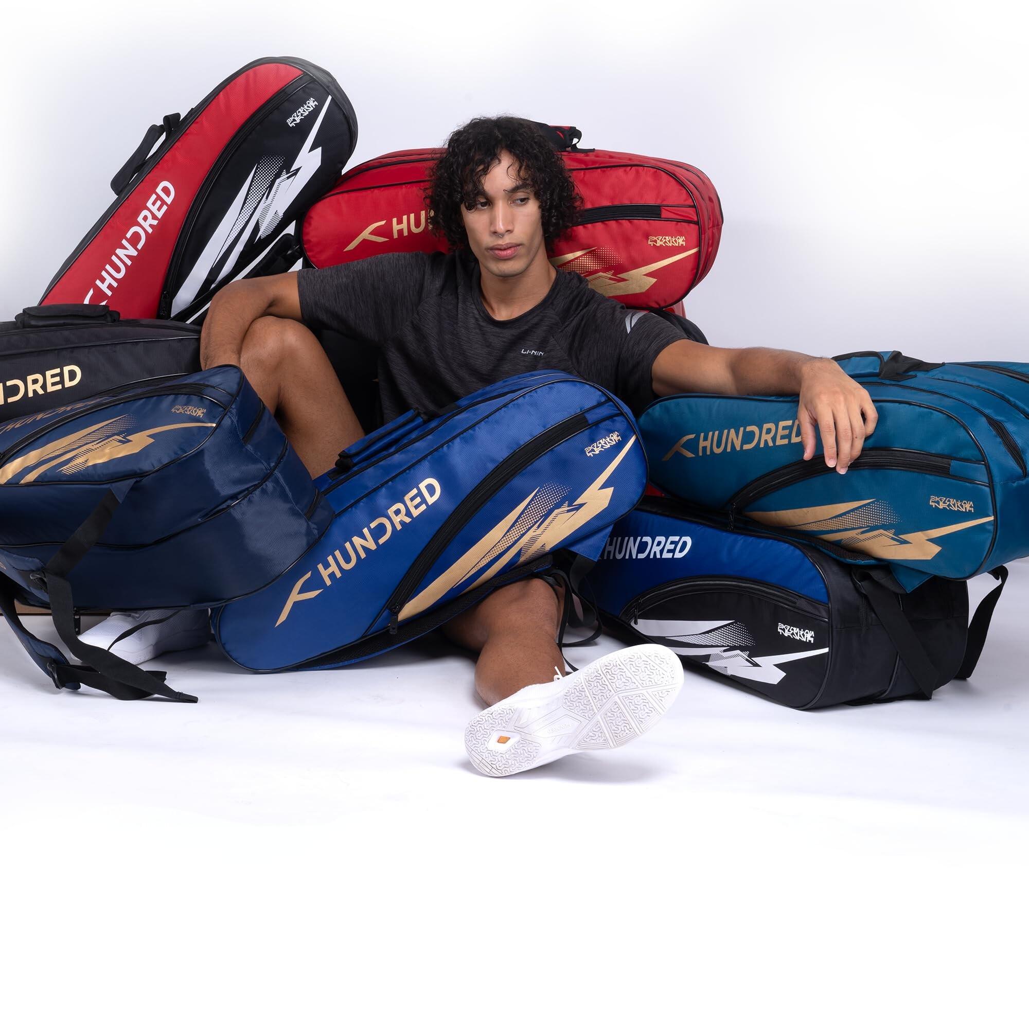 Badmintontasche - Cosmogear Groß geräumig für Schläger und Schuhe 6/7