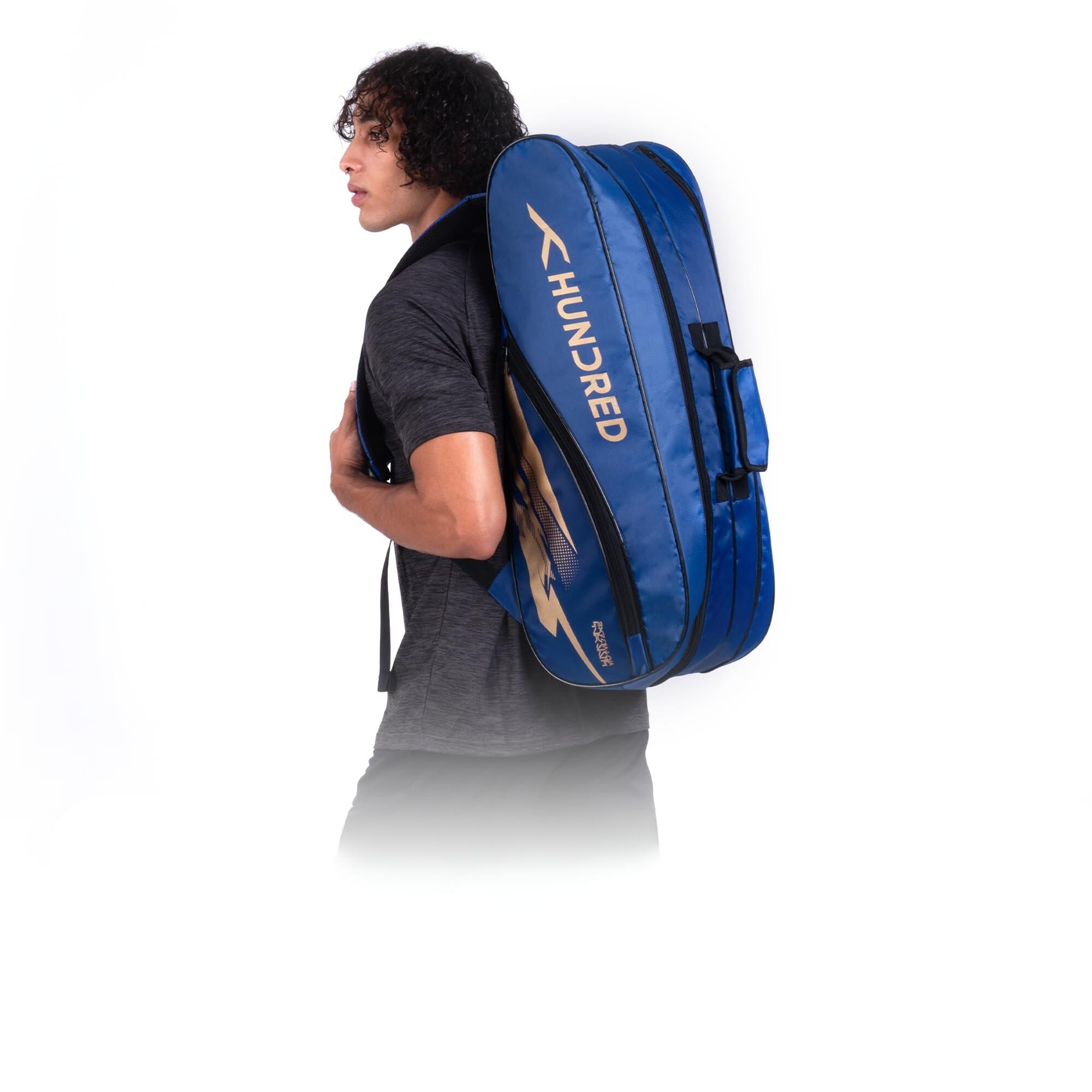 Badmintontasche - Cosmogear Groß geräumig für Schläger und Schuhe 6/7