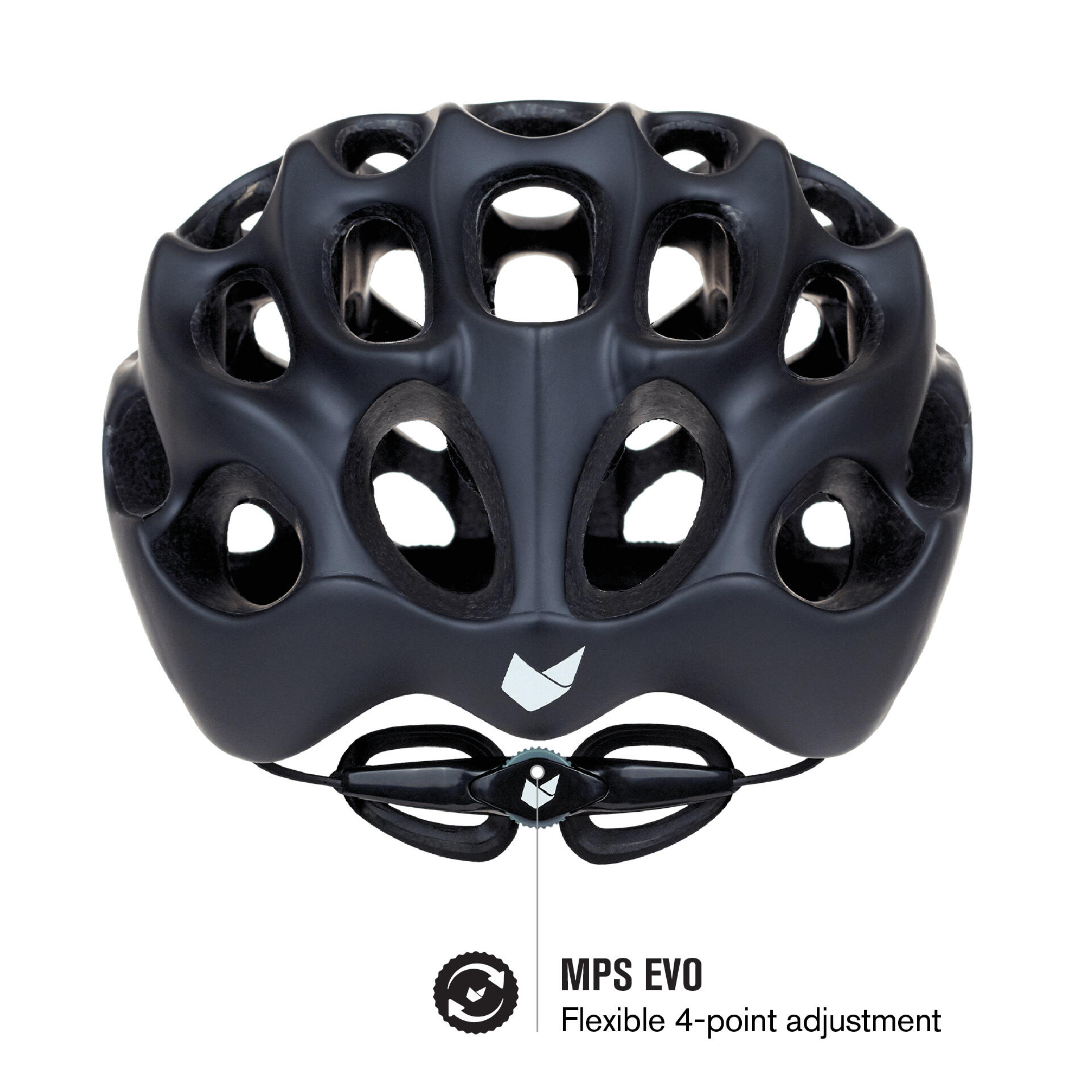 Casque de Vélo de Route Whisper Evo Noir 6/7