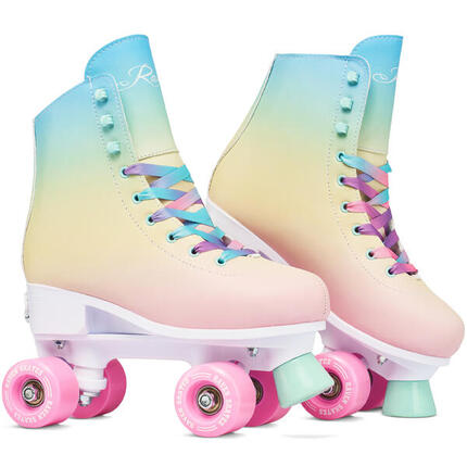 Patines Classic Ajustable Lexie Ombre Menta/Rosa