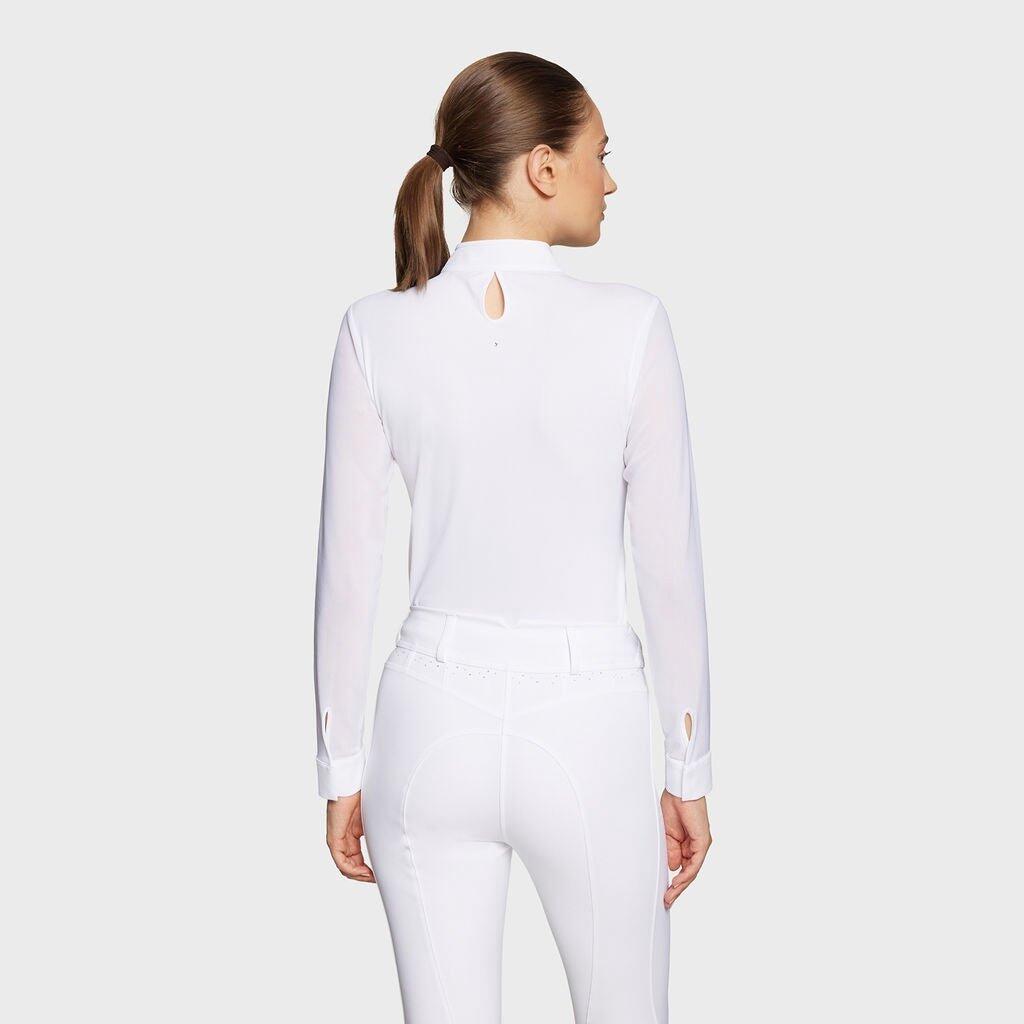 Samshield Faustine Boreal Ls Wedstrijdshirt Dames Wit - 5/7