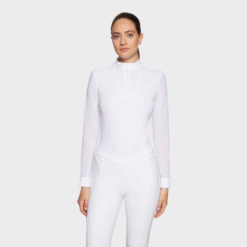 Samshield Faustine Boreal Ls Wedstrijdshirt Dames Wit - 4/7
