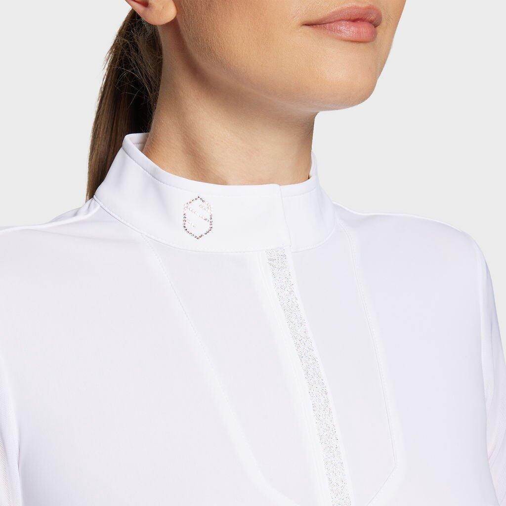 Samshield Faustine Boreal Ls Wedstrijdshirt Dames Wit - 6/7