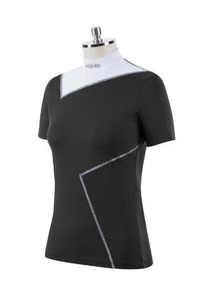 Animo Boom Dames Polo Wedstrijd Zwart -