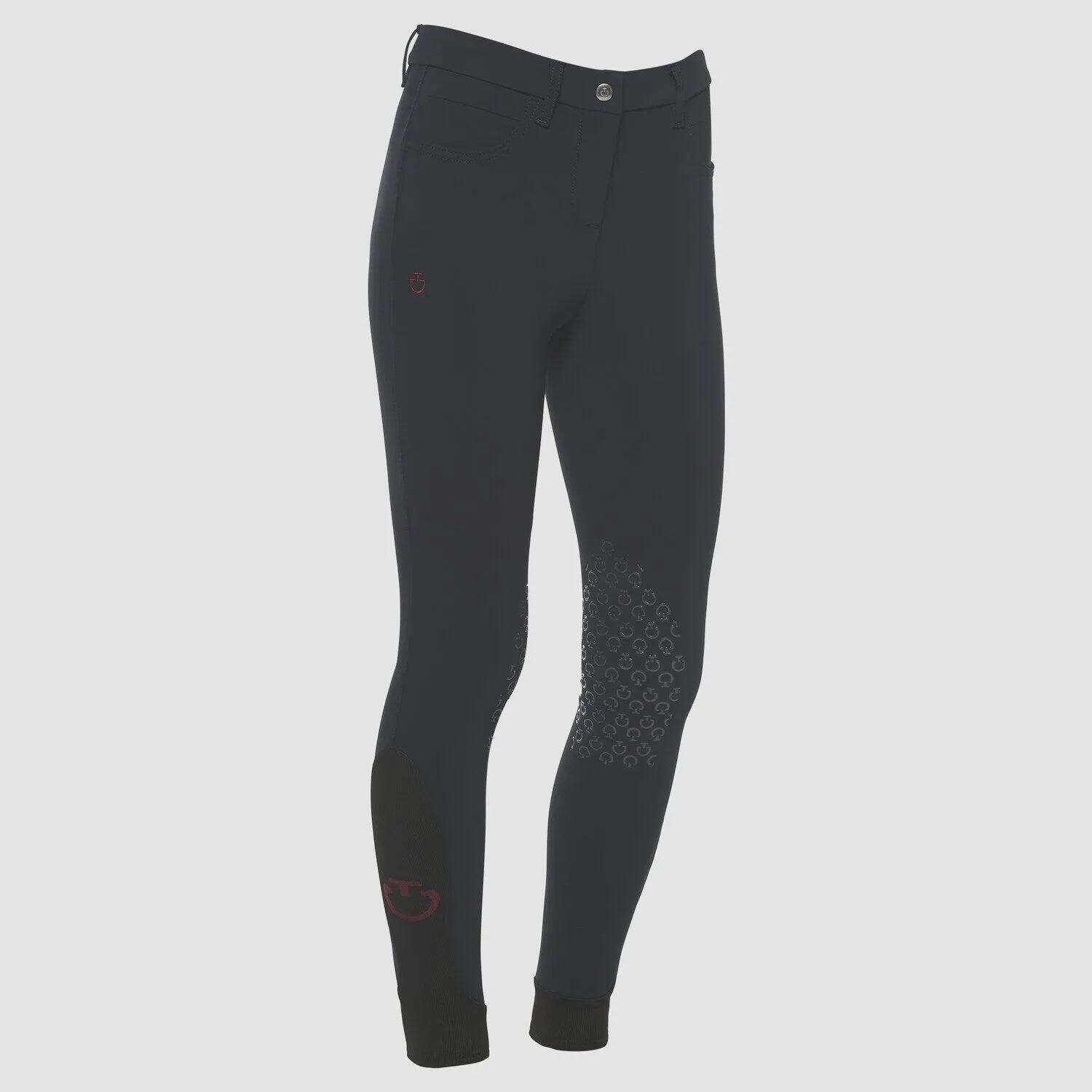 Cavalleria Toscana Jumping Rijbroek Knee Grip Meisjes Basis Kleurloos - 4/7